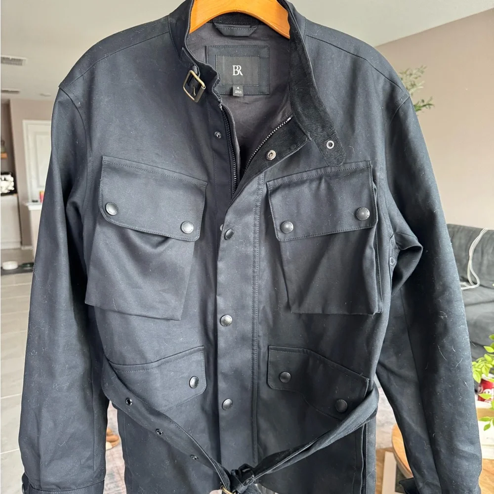 Black Men's Jacket - Picture 2 of 3